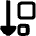 Sort Size Descending Order Down Icon from Flex Remix Set