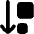 Sort Size Descending Order Down Icon from Flex Solid Set
