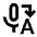 Speech To Text Alt Icon from Sharp Line - Material Pro Set