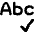 Spell Check Icon from Flex Line Set