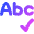 Spell Check Icon from Flex Gradient Set