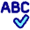 Spell Check Icon from Plump Pop Set