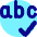 Spell Check Icon from Core Pop Set