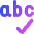 Spell Check Icon from Core Gradient Set