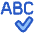 Spell Check Icon from Plump Duo Set