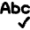 Spell Check Icon from Flex Remix Set