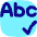 Spell Check Icon from Flex Pop Set