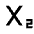 Subscript Fill Icon from Sharp Fill - Material Pro Set