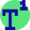 Superscript 2 Icon from Sharp Pop Set