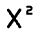 Superscript Icon from Rounded Line - Material Pro Set