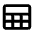 Table Icon from Rounded Line - Material Pro Set