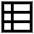 Table Icon from Sharp Line Set