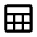 Table Fill Icon from Outlined Fill - Material Symbols Set