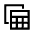 Table View Fill Icon from Sharp Fill - Material Symbols Set