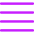 Text Content Density Small Icon from Core Neon Set