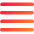 Text Content Density Small Icon from Core Gradient Set