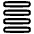 Text Content Density Small Icon from Plump Line Set