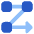 Text Flow Rows Icon from Core Flat Set