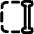Text Select End Icon from Plump Remix Set