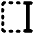 Text Select End Icon from Core Remix Set