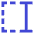 Text Select End Icon from Sharp Duo Set