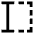 Text Select Start Icon from Sharp Line Set