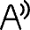 Text Speech Icon from Core Line Set