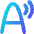 Text Speech Icon from Flex Gradient Set
