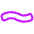 Tilde Icon from Plump Neon Set