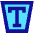 Type Area Icon from Sharp Pop Set