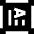 Vertical Text Box Icon from Sharp Solid Set