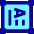 Vertical Text Box Icon from Sharp Pop Set