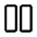 View Column 2 Icon from Sharp Line - Material Symbols Set