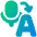 Voice Typing Word Convert Icon from Plump Gradient Set