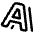 Word Art Icon from Core Line Set