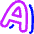 Word Art Icon from Flex Neon Set
