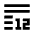 Word Count Icon from Sharp Line - Material Pro Set