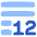Word Count Icon from Plump Flat Set