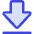 Arrow Outline Download Icon from Core Duo Set