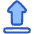 Arrow Outline Upload Icon from Plump Duo Set