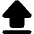 Arrow Outline Upload Icon from Core Solid Set