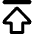 Arrow Outline Upload Icon from Core Remix Set