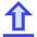 Arrow Outline Upload Icon from Sharp Duo Set