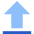 Arrow Outline Upload Icon from Sharp Flat Set