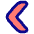 Chevron Arrow Left Icon from Plump Pop Set