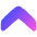 Chevron Arrow Up Icon from Plump Gradient Set