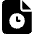 Time Clock File 1 Icon from Ultimate Bold Set