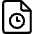 Time Clock File 1 Icon from Ultimate Regular Set