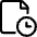Time Clock File Icon from Ultimate Regular Set