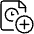 Time Clock File Add Icon from Ultimate Light Set